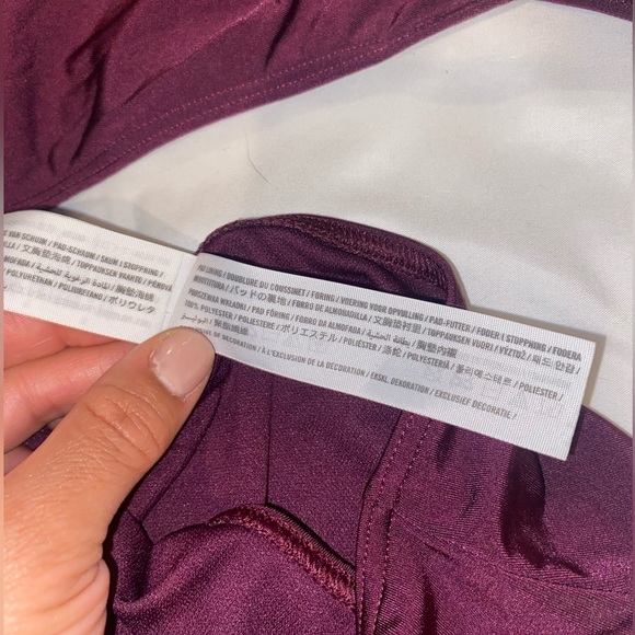 Abercrombie Purple one-piece size M 4/6 - Picture 4 of 4